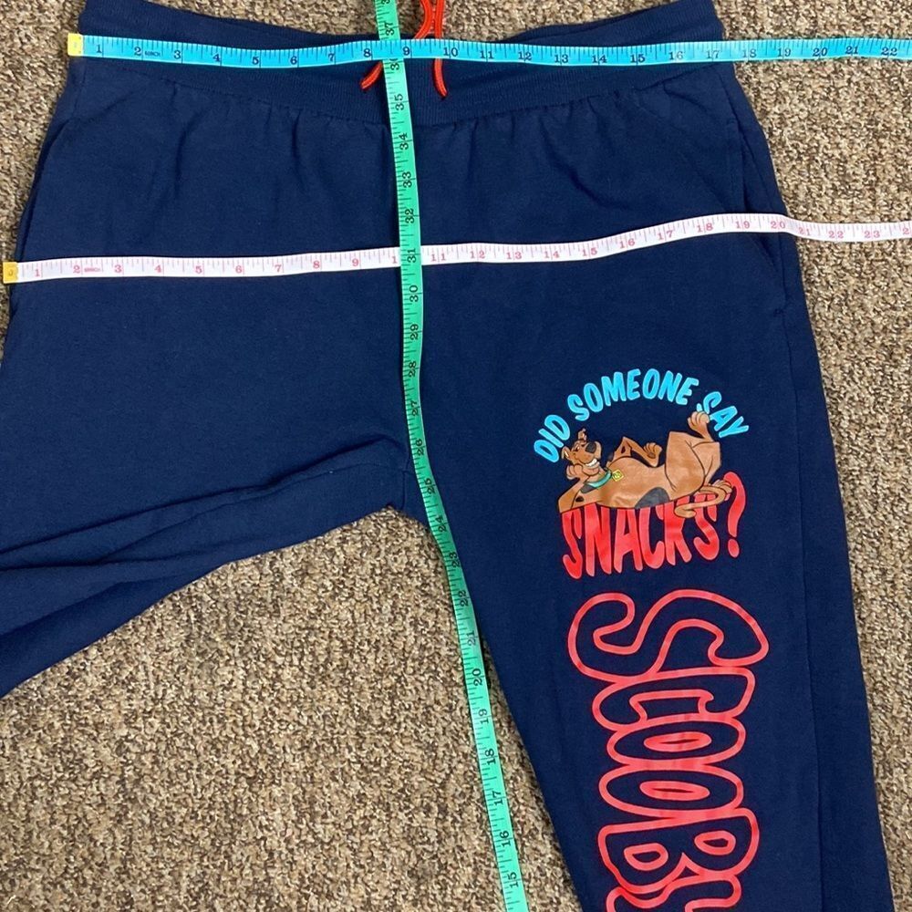 Scooby Doo Women Sweatpants Blue Size XL - Picture 11 of 11